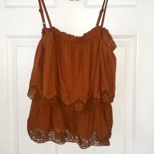 Express Ruffle Tank